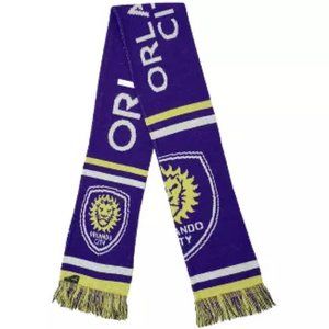 MLS Orlando City SC Knit Block Purple Scarf